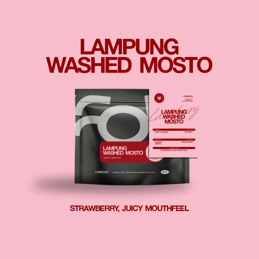 Lampung Washed Mosto retail pack